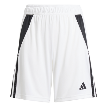 ADIDAS Tiro 24 Kids Shorts (white/black) - Front Center View