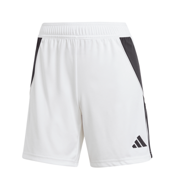ADIDAS Tiro 24 Shorts Damen (white/black) - Front View