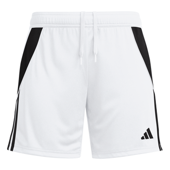 ADIDAS Tiro 24 Shorts Damen (white/black) - Front View