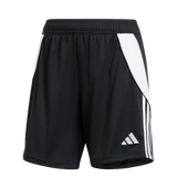 ADIDAS Tiro 24 Shorts Damen (black/white) - Front View