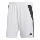 ADIDAS Tiro 24 Shorts Herren (white/black) - Front View