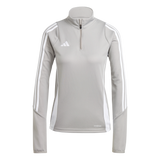ADIDAS Tiro 24 Trainingsoberteil Damen (team mid grey/white) - Front View
