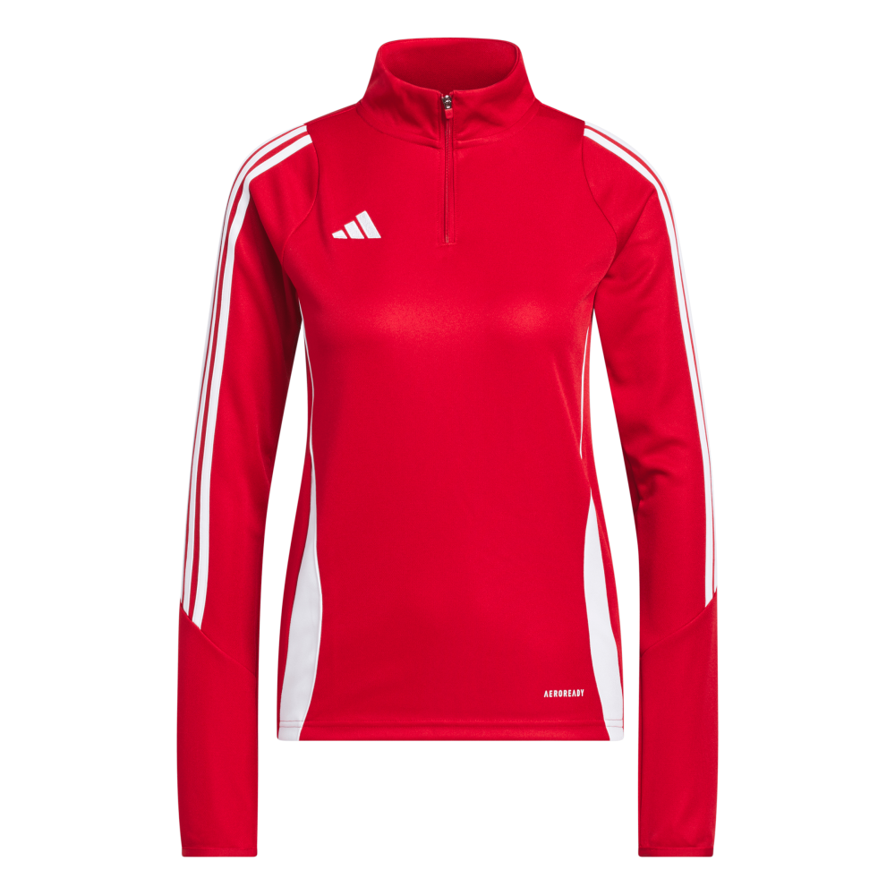 ADIDAS Tiro 24 Trainingsoberteil Damen (team power red 2/white) - Front View
