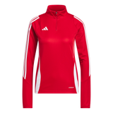ADIDAS Tiro 24 Trainingsoberteil Damen (team power red 2/white) - Front View