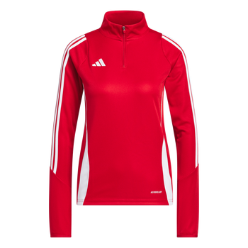 ADIDAS Tiro 24 Trainingsoberteil Damen (team power red 2/white) - Front View