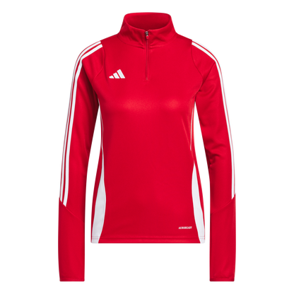 ADIDAS Tiro 24 Trainingsoberteil Damen (team power red 2/white) - Front View