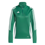 ADIDAS Tiro 24 Trainingsoberteil Damen (team dark green/white) - Front View
