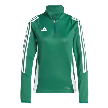 ADIDAS Tiro 24 Trainingsoberteil Damen (team dark green/white) - Front Center View