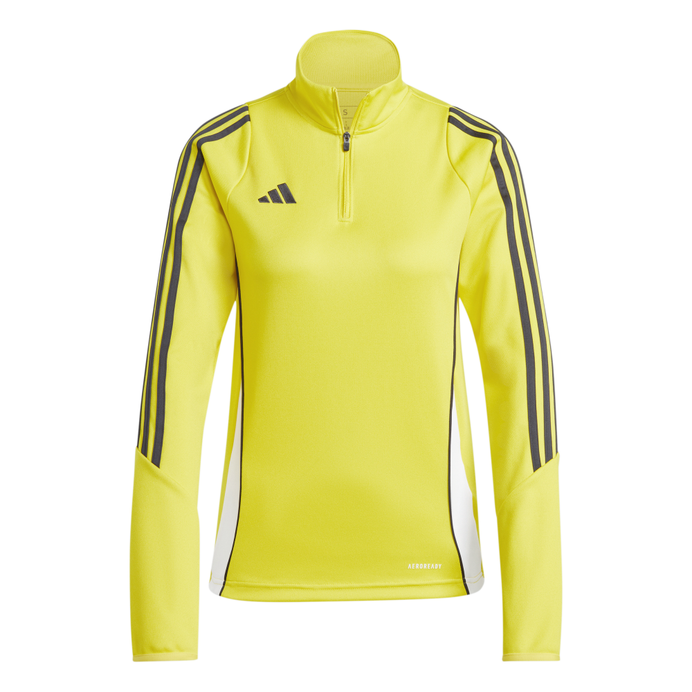 ADIDAS Tiro 24 Trainingsoberteil Damen (team yellow/white) - Front View