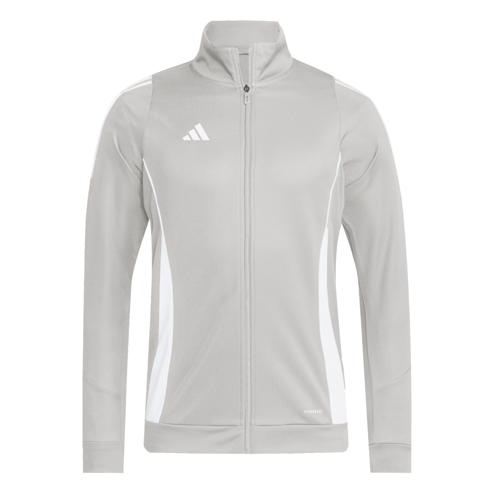 ADIDAS Tiro 24 Trainingsjacke Herren (team mid grey/white) - Front View