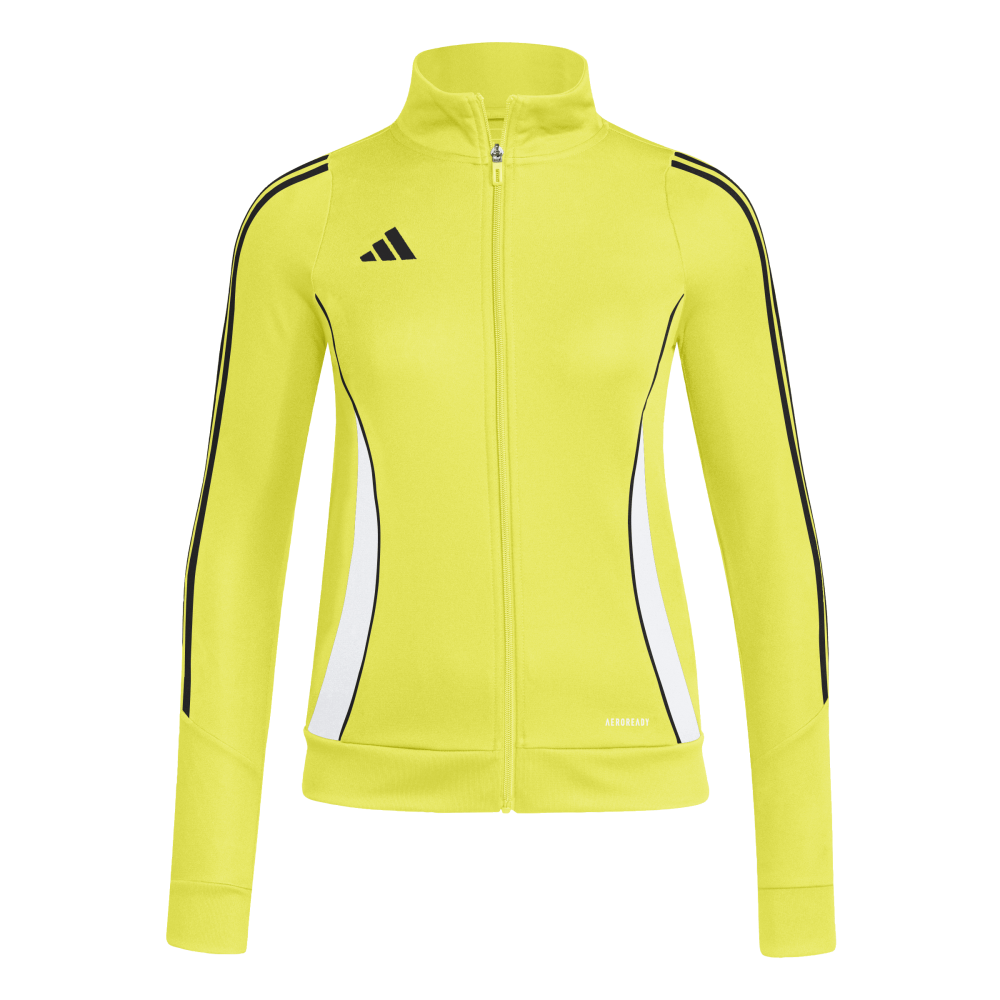ADIDAS Tiro 24 Trainingsjacke Damen (team yellow/white) - Front View