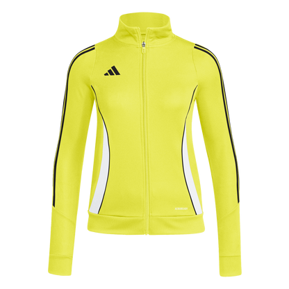 ADIDAS Tiro 24 Trainingsjacke Damen (team yellow/white) - Front View
