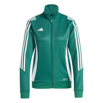 ADIDAS Tiro 24 Trainingsjacke Damen (team dark green/white) - Front View