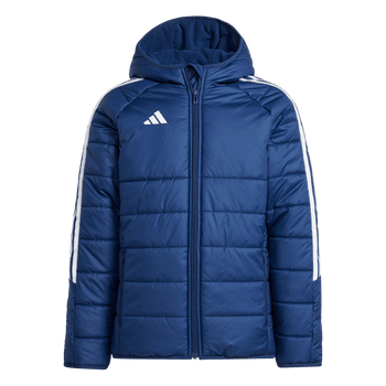 ADIDAS Tiro 24 Kids Winterjacke (team navy blue/white) - Front View