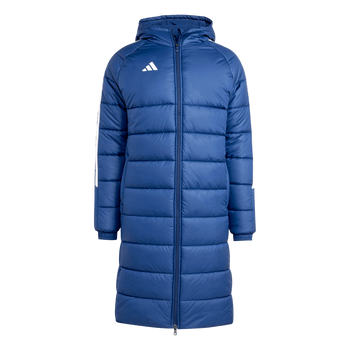 ADIDAS Tiro 24 Long Mantel Herren (team navy blue/white) - Front Center View