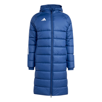 ADIDAS Tiro 24 Long Mantel Herren (team navy blue/white) - Front Center View