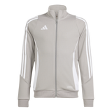ADIDAS Tiro 24 Kids Trainingsjacke (team mid grey/white) - Front View