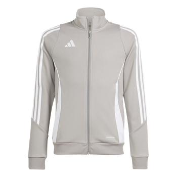 ADIDAS Tiro 24 Kids Trainingsjacke (team mid grey/white) - Front Center View