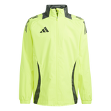 ADIDAS Tiro 24 Competition All-Weather Jacke Herren (team solar yellow 2) - Front View