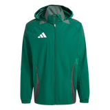 ADIDAS Tiro 24 Competition All-Weather Jacke Herren (team dark green) - Front View