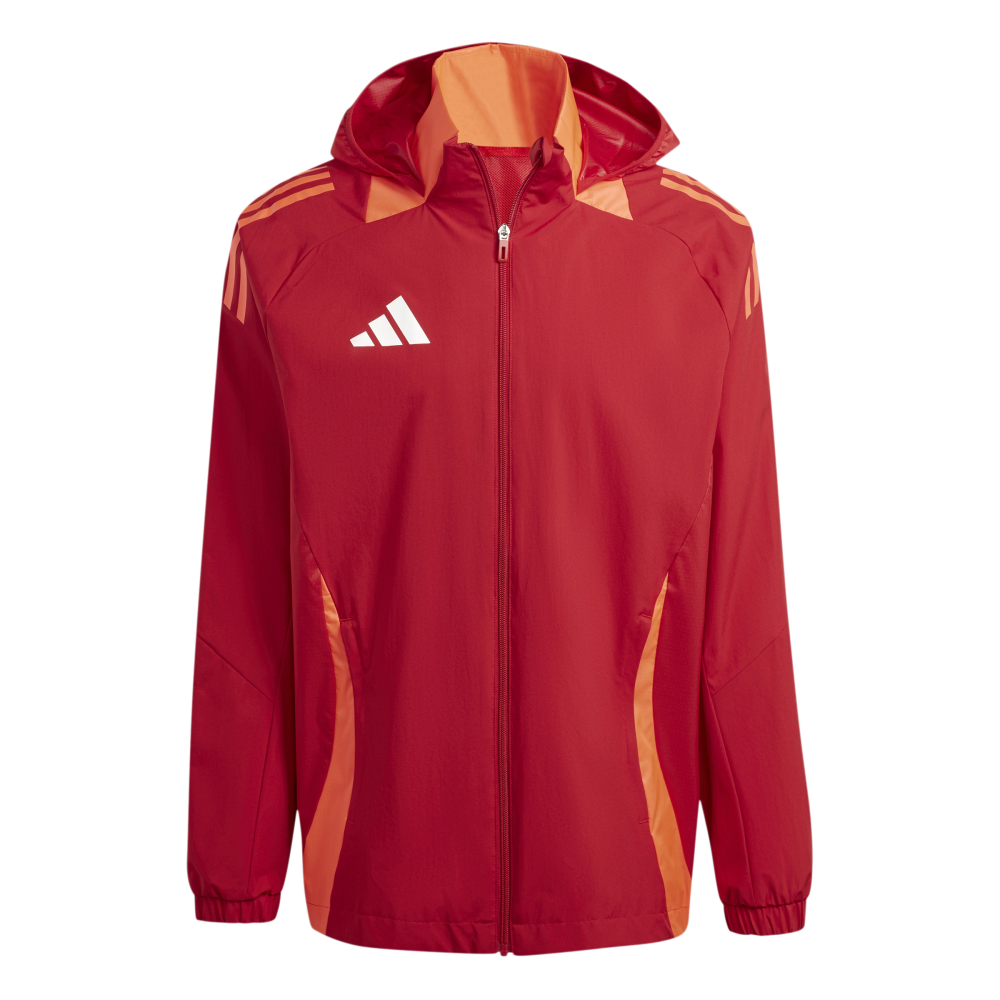 ADIDAS Tiro 24 Competition All-Weather Jacke Herren (team power red 2) - Front View
