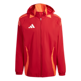 ADIDAS Tiro 24 Competition All-Weather Jacke Herren (team power red 2) - Front View