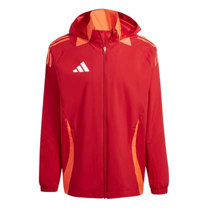 ADIDAS Tiro 24 Competition All-Weather Jacke Herren (team power red 2) - Front View