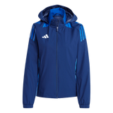 ADIDAS Tiro 24 Competition All-Weather Jacke Damen (team navy blue 2) - Front View