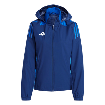 ADIDAS Tiro 24 Competition All-Weather Jacke Damen (team navy blue 2) - Front Center View