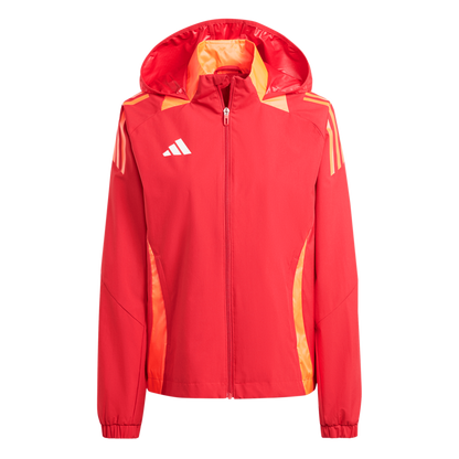 ADIDAS Tiro 24 Competition All-Weather Jacke Damen (team power red 2) - Front View