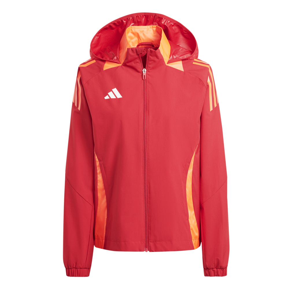 ADIDAS Tiro 24 Competition All-Weather Jacke Damen (team power red 2) - Front Center View