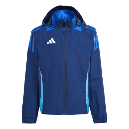 ADIDAS Tiro 24 Competition All-Weather Kids Jacke (team navy blue 2) - Front View