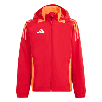 ADIDAS Tiro 24 Competition All-Weather Kids Jacke (team power red 2) - Front Center View
