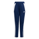 ADIDAS Tiro 24 Slim Kids Trainingshose (team navy blue 2/white) - Front View