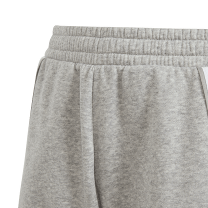 ADIDAS Tiro 24 Kids Sweat Shorts (medium grey heather/white) - Detail View 3