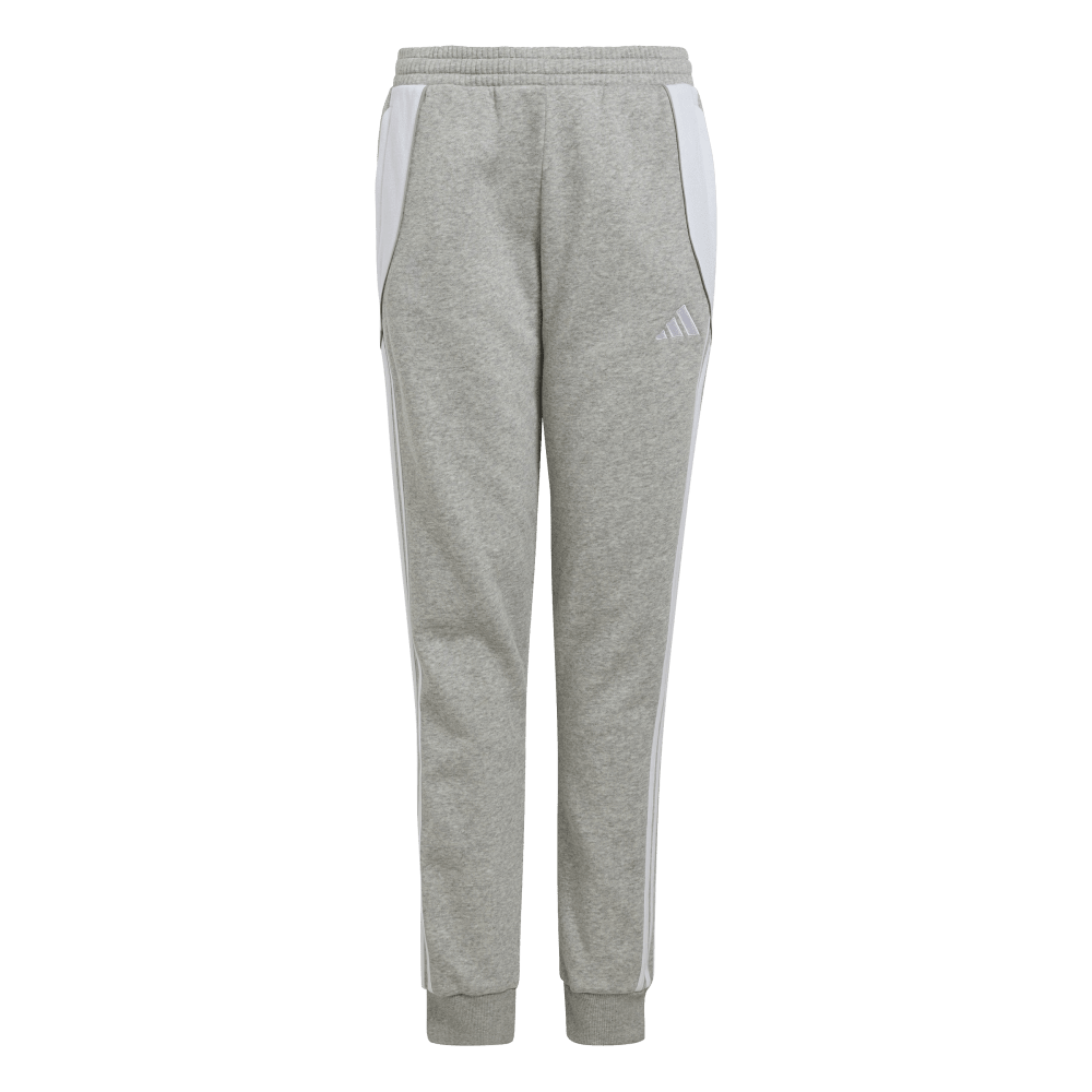 ADIDAS Tiro 24 Kids Jogginghose (medium grey heather/white) - Front View