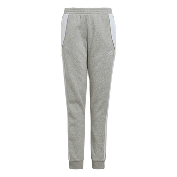 ADIDAS Tiro 24 Kids Jogginghose (medium grey heather/white) - Front View