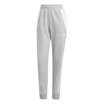 ADIDAS Tiro 24 Jogginghose Damen (medium grey heather/white) - Front View