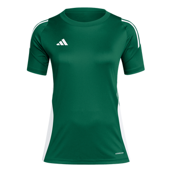ADIDAS Tiro 24 Trikot Damen (team dark green/white) - Front View