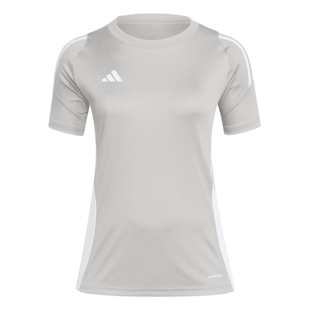 ADIDAS Tiro 24 Trikot Damen (team mid grey/white) - Front View