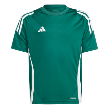 ADIDAS Tiro 24 Kids Trikot (team dark green/white) - Front View