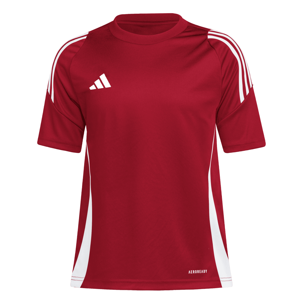 ADIDAS Tiro 24 Kids Trikot (team power red 2/white) - Front View