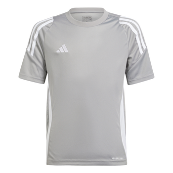 ADIDAS Tiro 24 Kids Trikot (team mid grey/white) - Front View