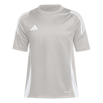 ADIDAS Tiro 24 Kids Trikot (team mid grey/white) - Front View