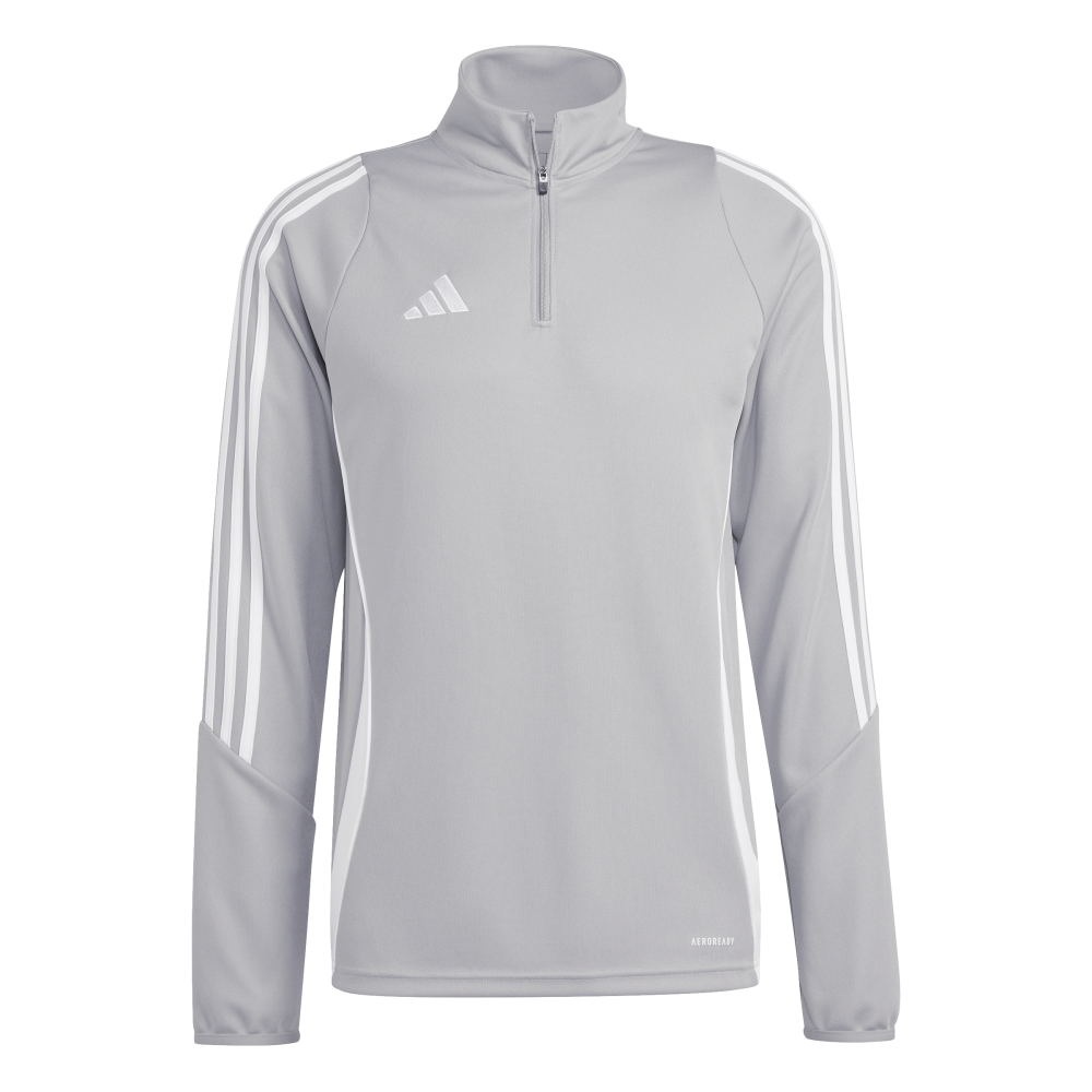 ADIDAS Tiro 24 Trainingsoberteil Herren (team mid grey/white) - Front View