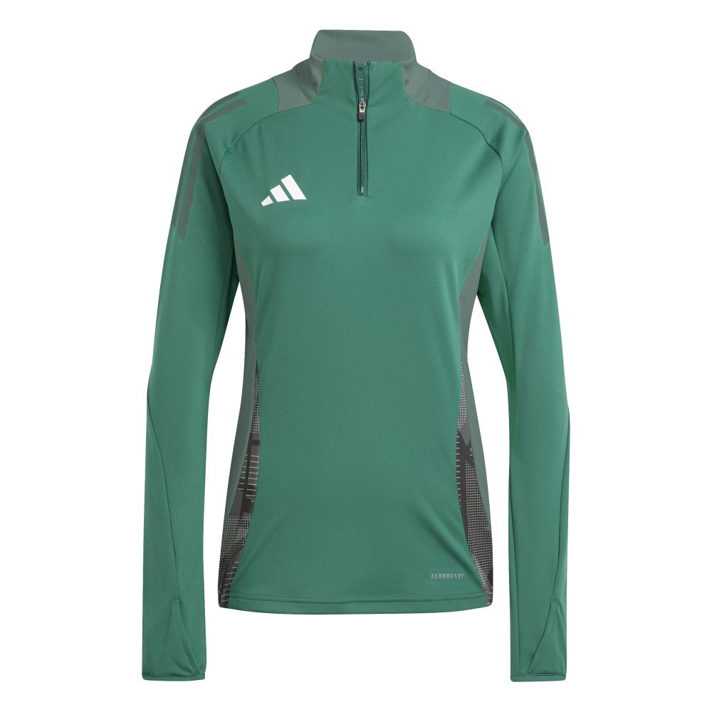 ADIDAS Tiro 24 Competition Trainingsoberteil Damen (team dark green) - Front View