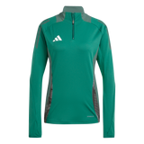 ADIDAS Tiro 24 Competition Trainingsoberteil Damen (team dark green) - Front View