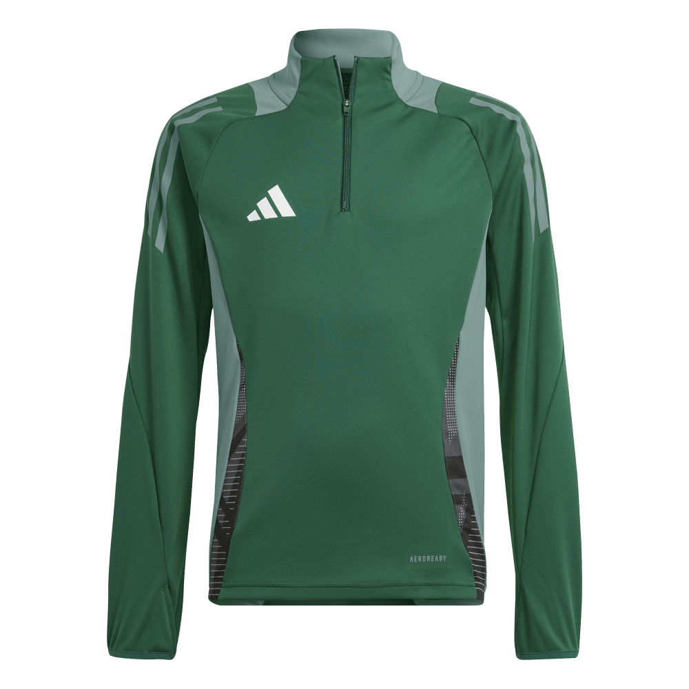 ADIDAS Tiro 24 Competition Kids Trainingsoberteil (team dark green) - Front View