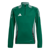ADIDAS Tiro 24 Competition Kids Trainingsoberteil (team dark green) - Front View