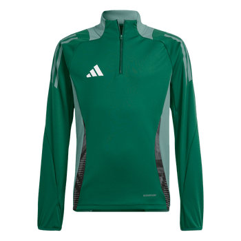 ADIDAS Tiro 24 Competition Kids Trainingsoberteil (team dark green) - Front View